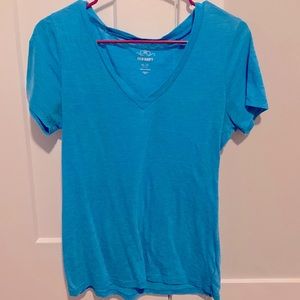 Blue Old Navy V-Neck. Size Medium